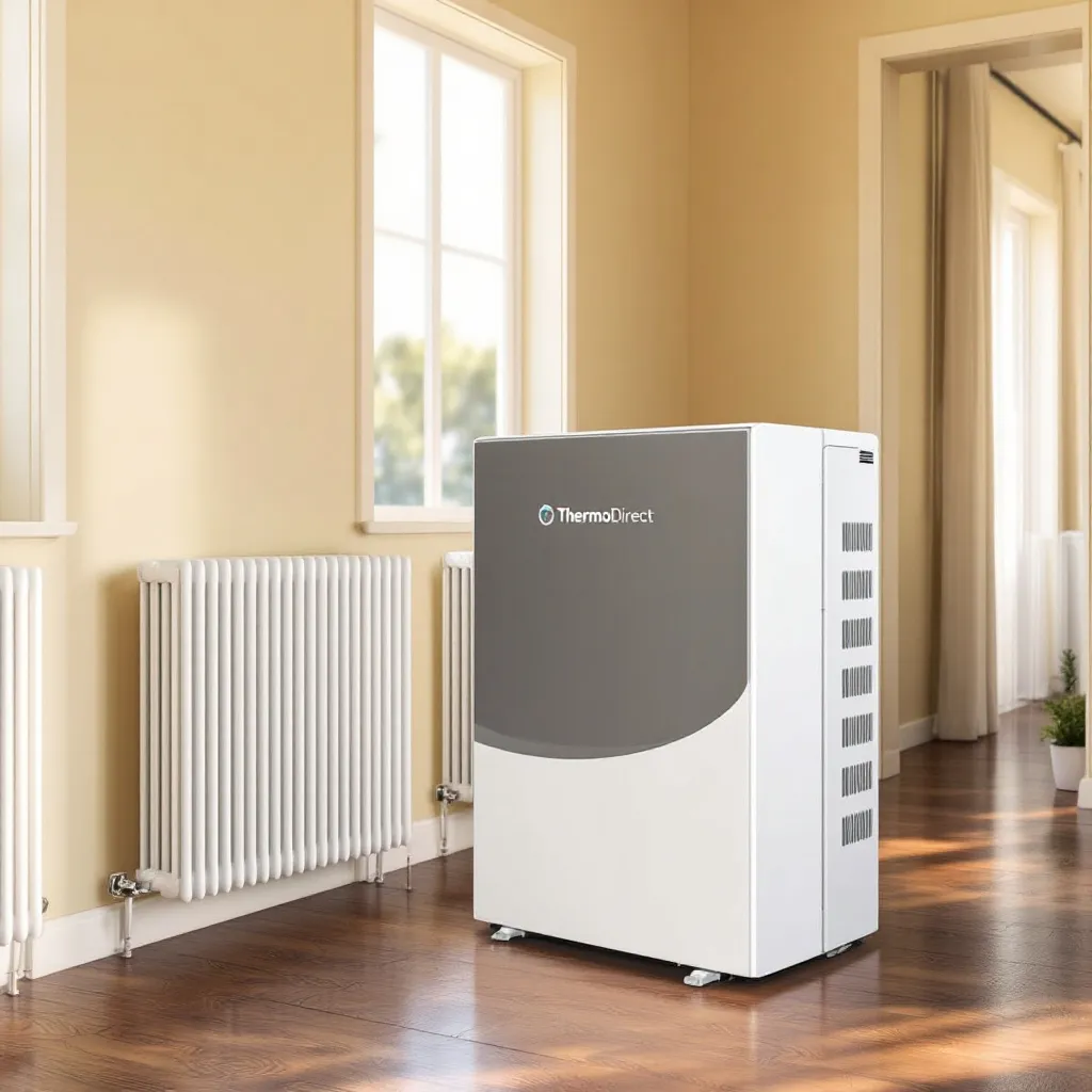 pompe a chaleur air eau sur radiateur