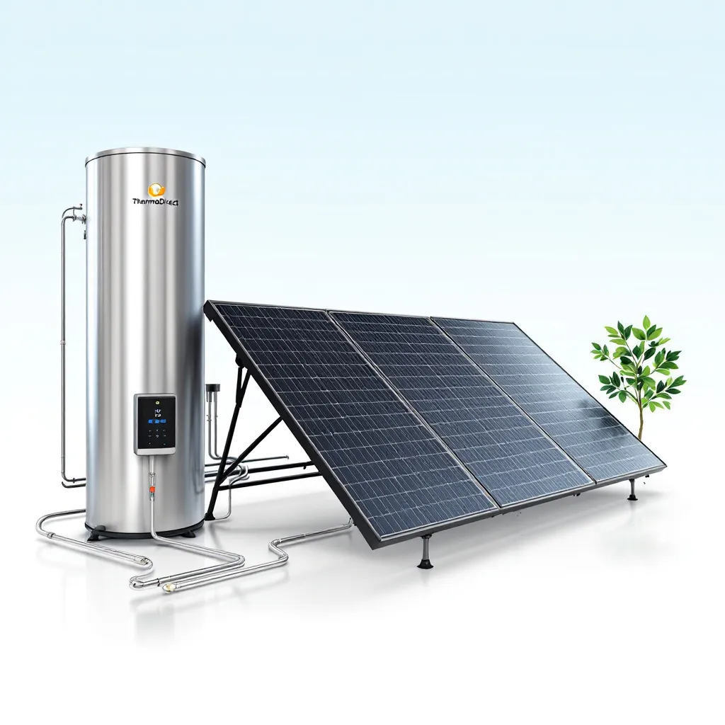 assemblage systeme solaire combine