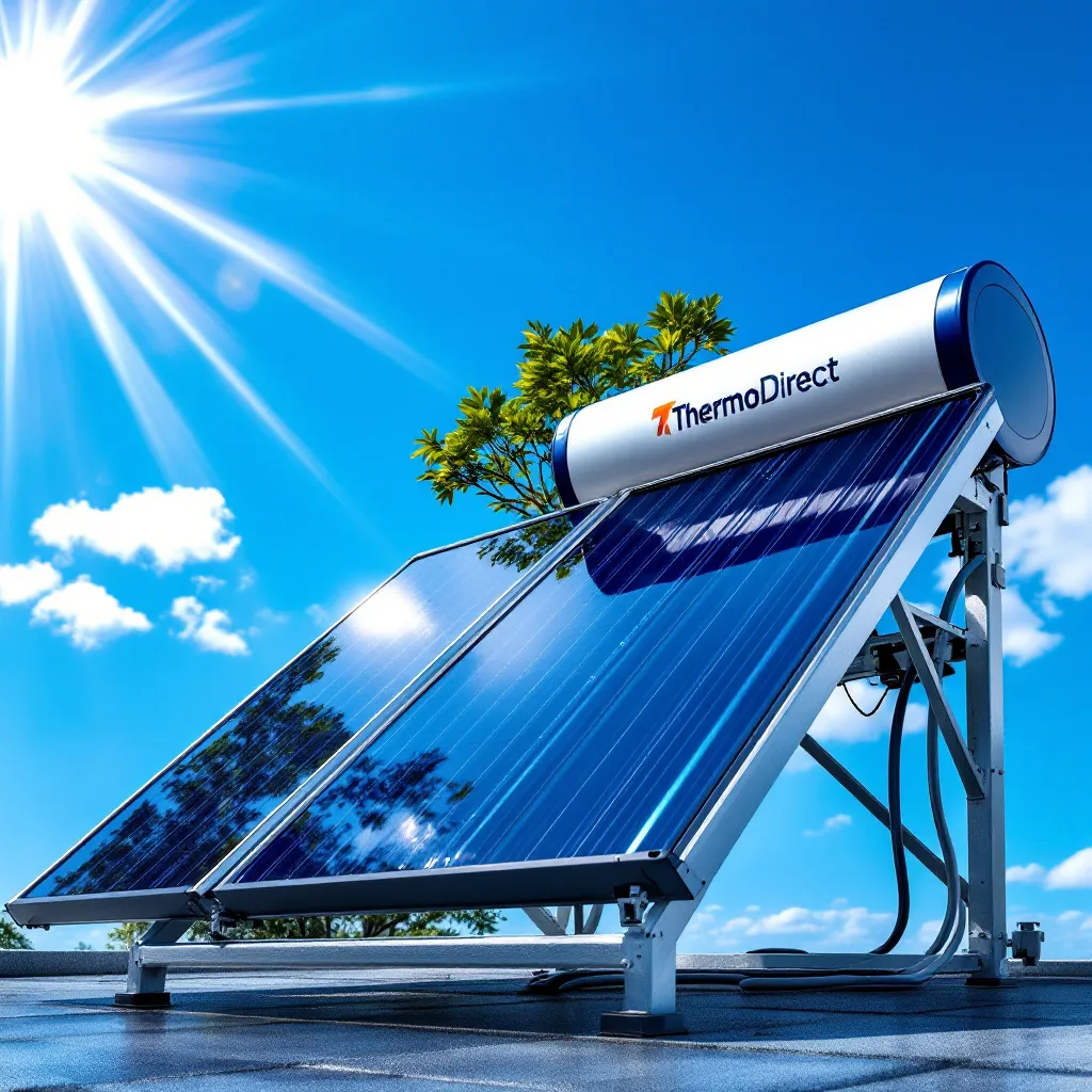 brancher chauffe eau sur panneau solaire