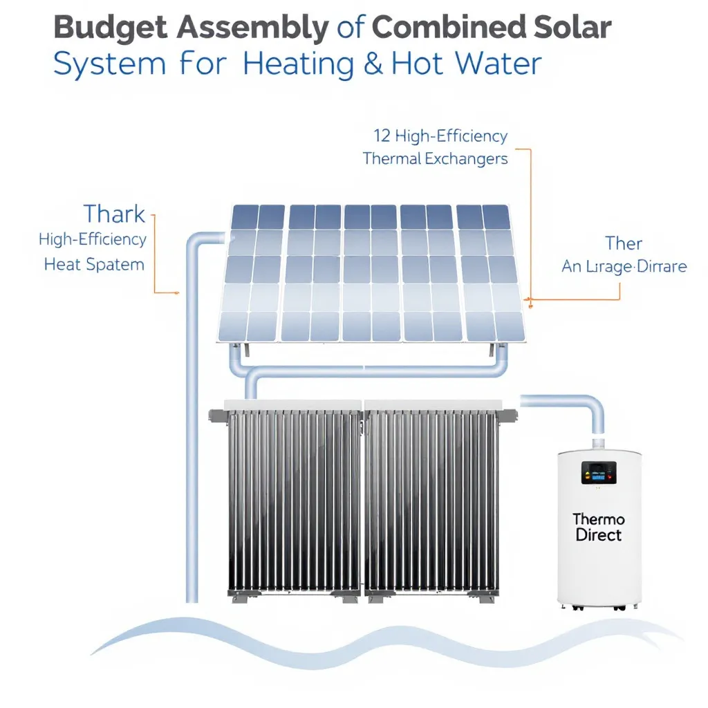 budget assemblage systeme solaire combine