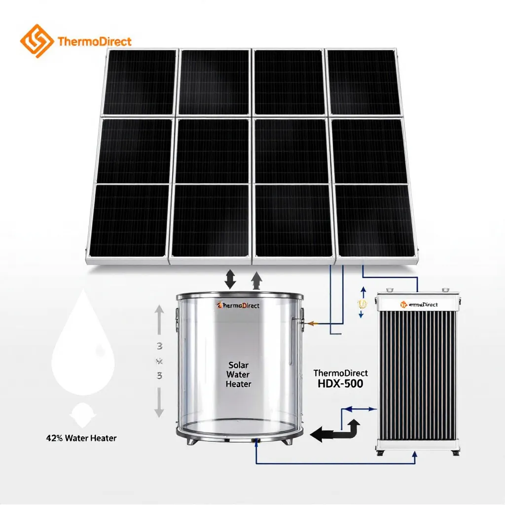 chauffe eau solaire schema