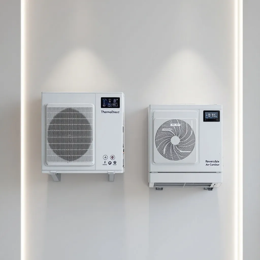 difference pompe a chaleur et clim reversible