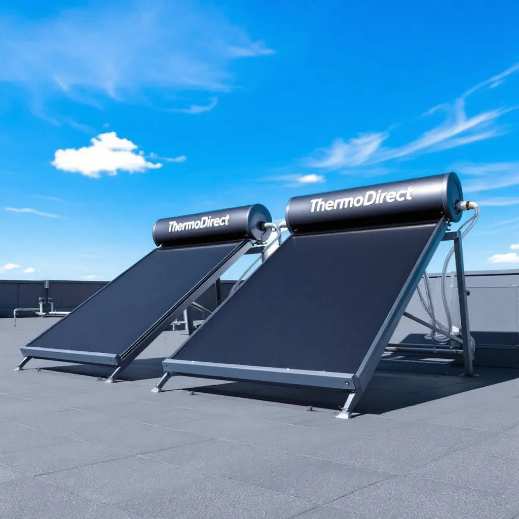 schema installation chauffe eau solaire