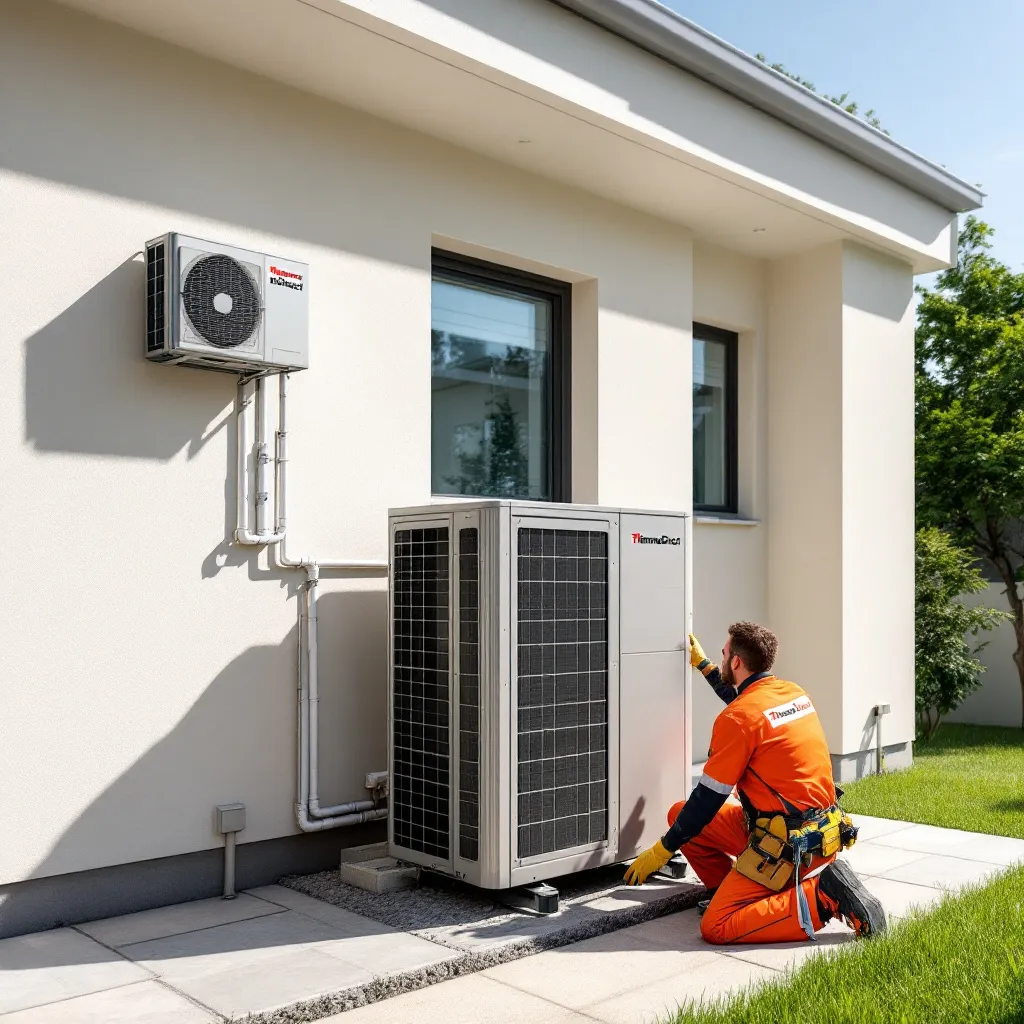 installation pompe a chaleur air air