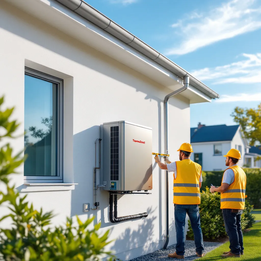 schema installation pompe a chaleur air eau