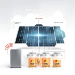chémat du système solaire combiné fonctionnement